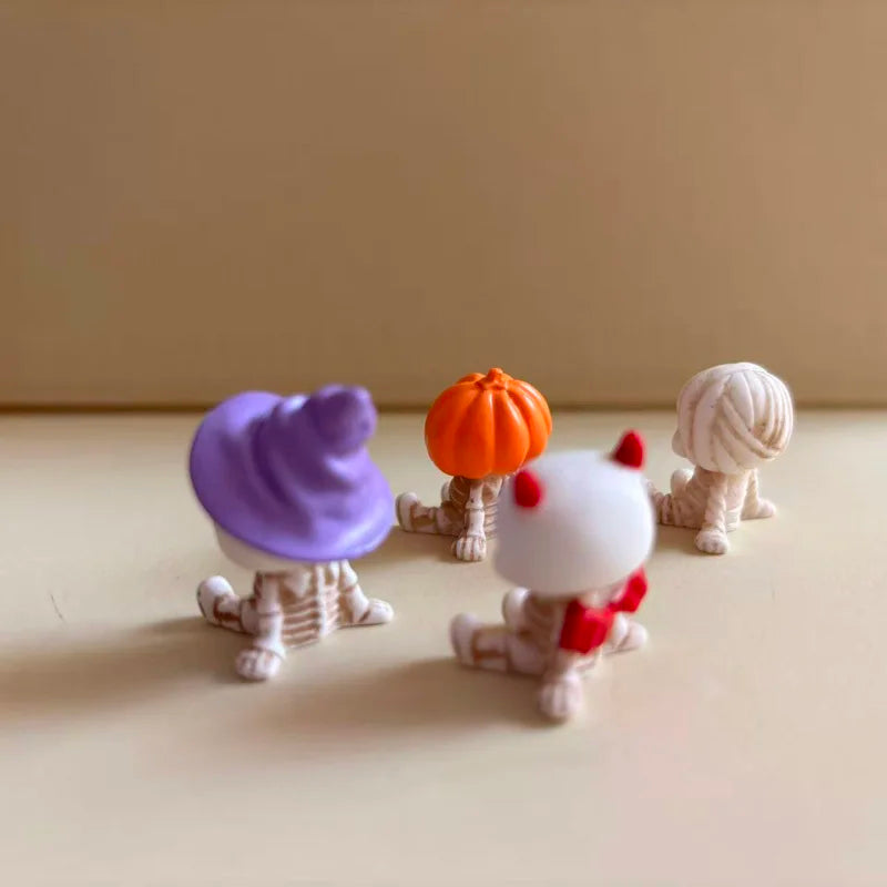 Set de 4 Minifiguras de Halloween