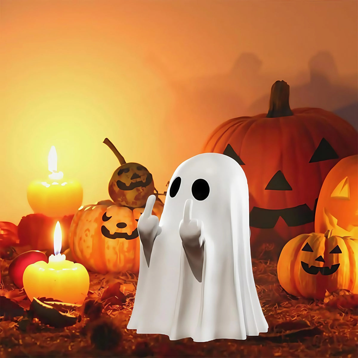 Figura Fantasma con Dedos