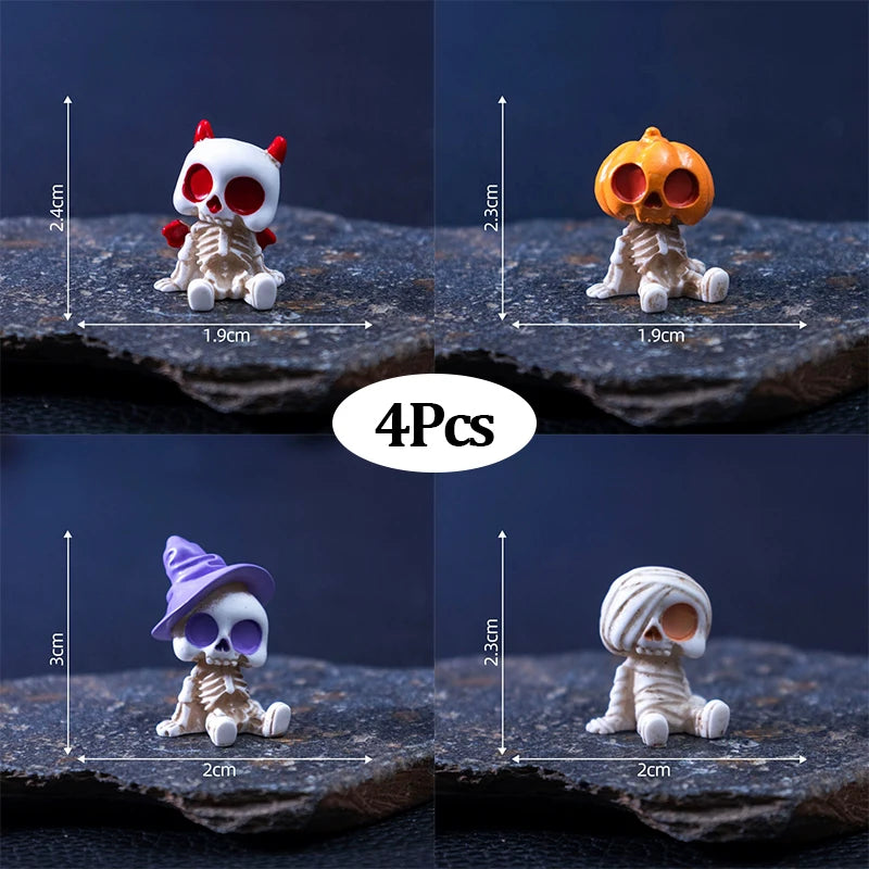 Set de 4 Minifiguras de Halloween