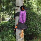 Bruja Colgante para Árbol de Halloween