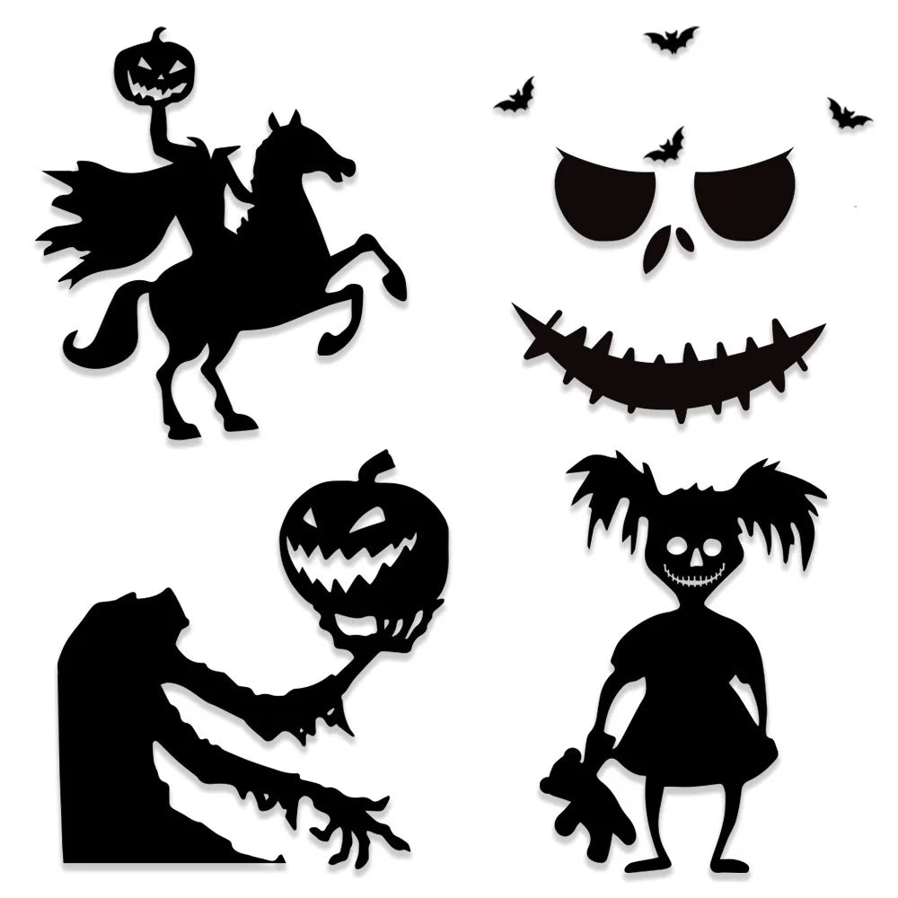Pegatinas de Halloween para Puertas y Ventanas