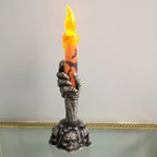 Vela LED Calavera de Halloween