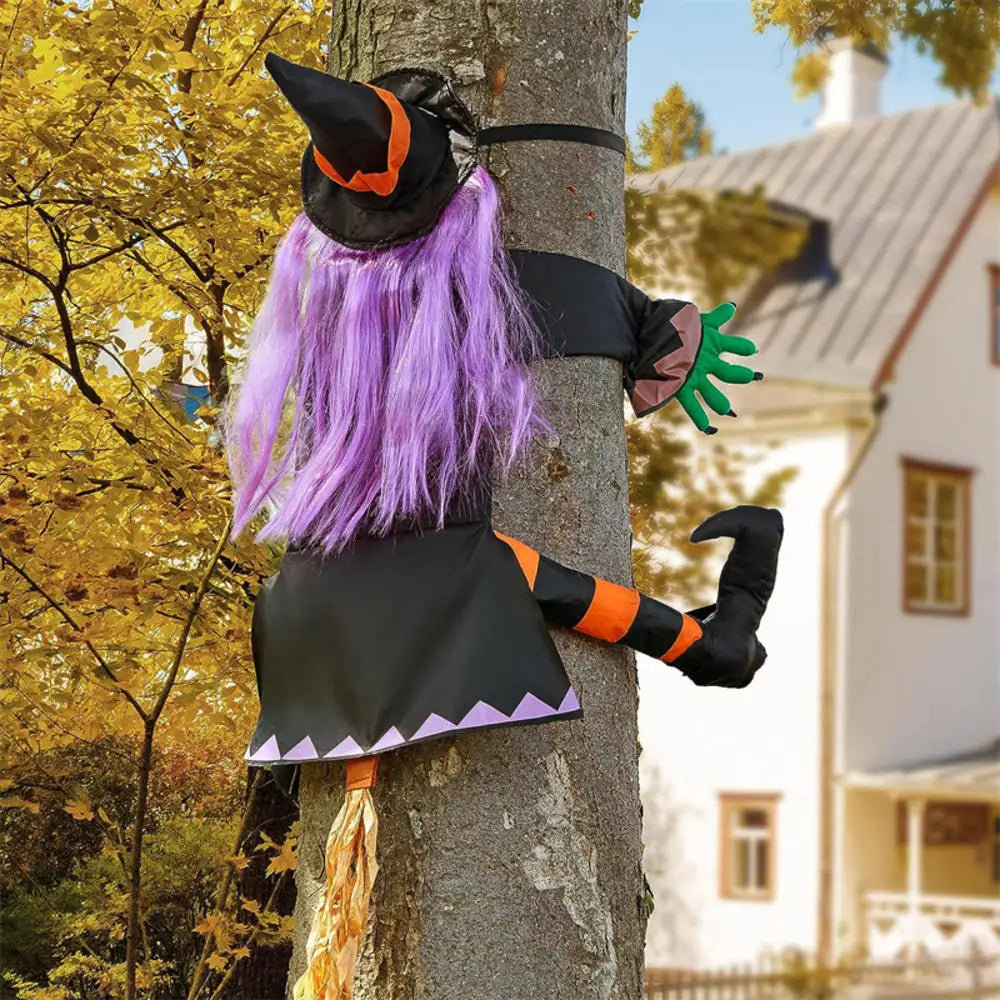 Bruja Colgante para Árbol de Halloween