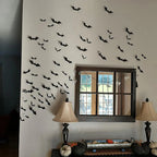 Murciélagos 3D de Halloween para Pared