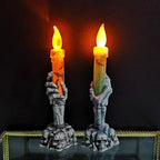 Vela LED Calavera de Halloween