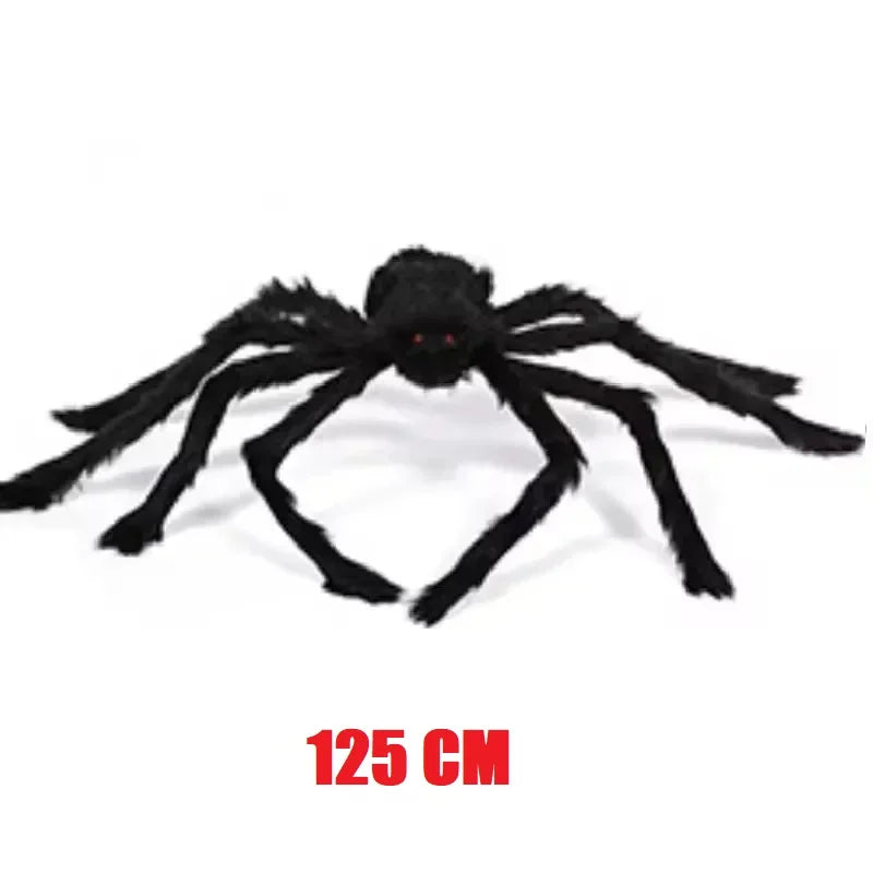Araña Gigante de Peluche para Halloween