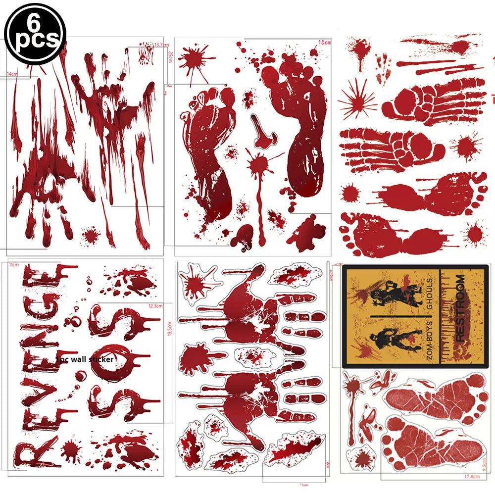Pegatinas de Terror para Halloween