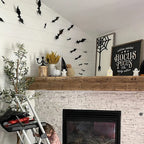 Murciélagos 3D de Halloween para Pared