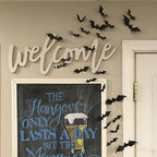 Murciélagos 3D de Halloween para Pared