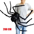 Araña Gigante de Peluche para Halloween