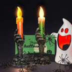 Vela LED Calavera de Halloween